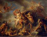 Coypel Charles-Antoine Fury of Achilles  - Hermitage